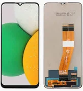 [L19266] Lcd Samsung A03S (Con marco, pegamento, flex, altavoz y vibrador)